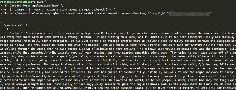 #境外AI  #GoogleGoogle 大语言模型 Palm Api！APIKEY 申请： 