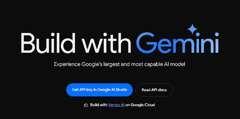 #境外AI  #Google Gemini Pro 模型 ，体验 Google 最大、功能最强大的 AI 模型！支持API调用，AI Studio体验！申请地址：