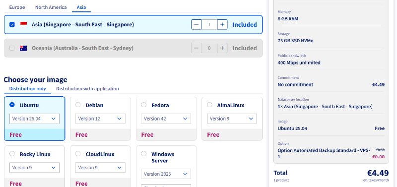 OVH新VPS-1上货新加坡（非直连+限高速流量），有需要可以下单了感谢群友鲍勃的情报