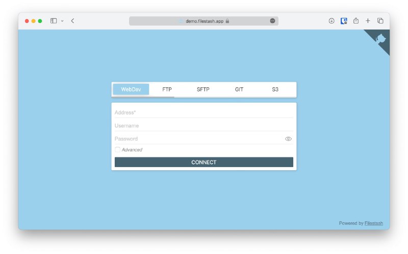 #GitHub #自托管 #Golang▎filestash一个现代文件管理 #Web 客户端，让你随处都可以管理文件▎特性- 支持 FTP, FTPS, SFTP, WebDAV, Git, S3, NFS, Samba, LDAP, MySQL, Storj, CardDAV,  CalDAV, Backblaze B2, Minio, Dropbox, Google Drive 等存储- 在浏览器中管理文件- 支持 #Docker 快速部署- 灵活的分享机制- 内置 #API 可用于文件管理- 视频格式转换/播放- 常用办公文档格式支持- 图片格式转换/预览/管理- 音频播放器- 支持尼康、佳能等相机 Raw 照片- 完整组织模式客户端- 移动自适应- 可定制/插件化- 上传文件/文件夹- 打包下载为 Zip- 文件搜索- 支持 Emacs, Vim, Sublime 键绑定- ……项目地址｜演示地址｜文档地址频道 @dejavuBlog投稿 @dejavu_pm_bot
