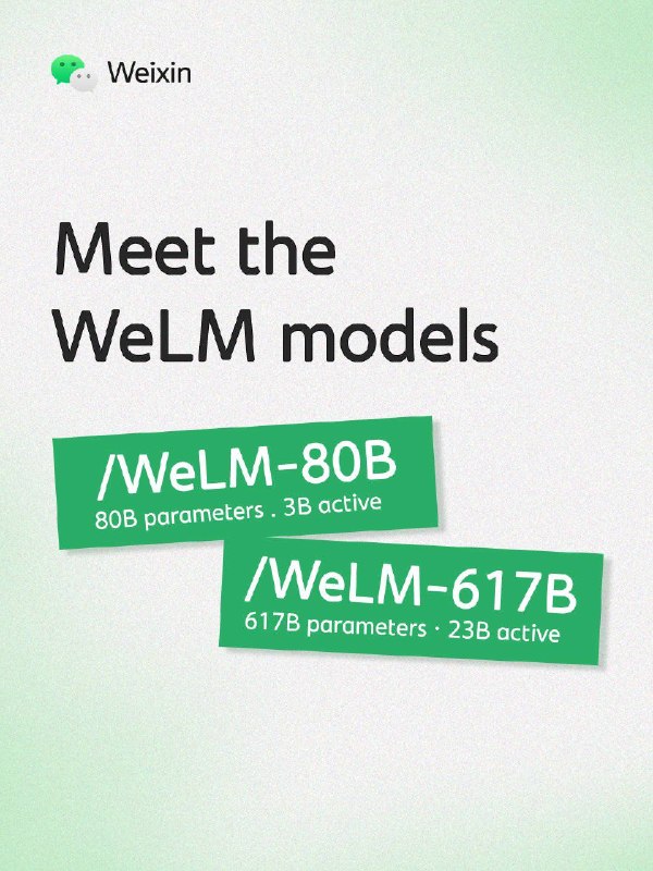 认识WeLM——一个由微信团队打造的大语言模型系列，其核心在于资源高效利用