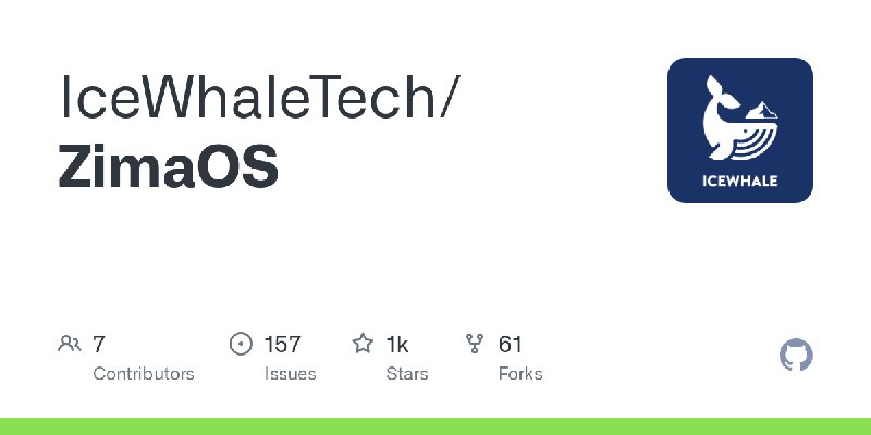 GitHub - IceWhaleTech/ZimaOS