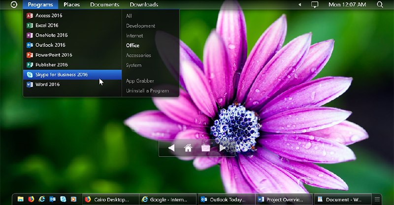GitHub - cairoshell/cairoshell: Cairo is a customizable, intuitive desktop environment for Windows.
