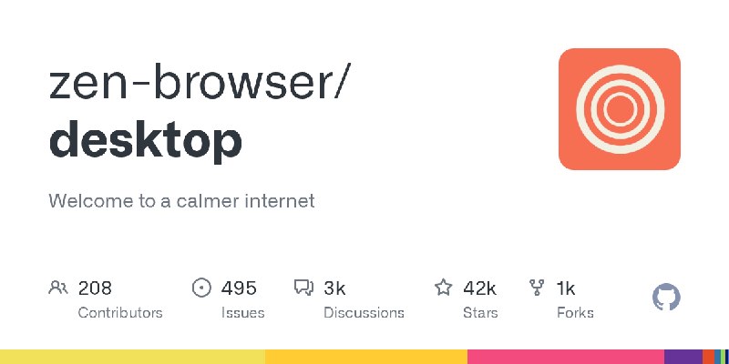 GitHub - zen-browser/desktop: Welcome to a calmer internet