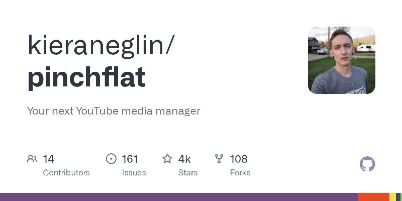 GitHub - kieraneglin/pinchflat: Your next YouTube media manager