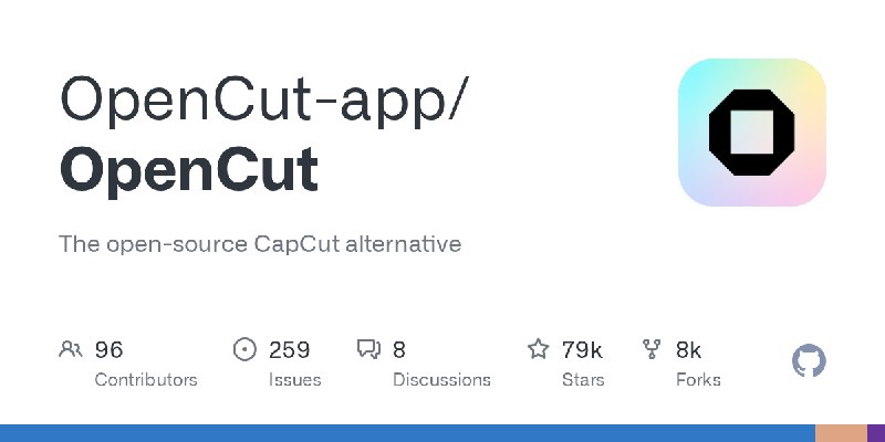 GitHub - OpenCut-app/OpenCut: The open-source CapCut alternative