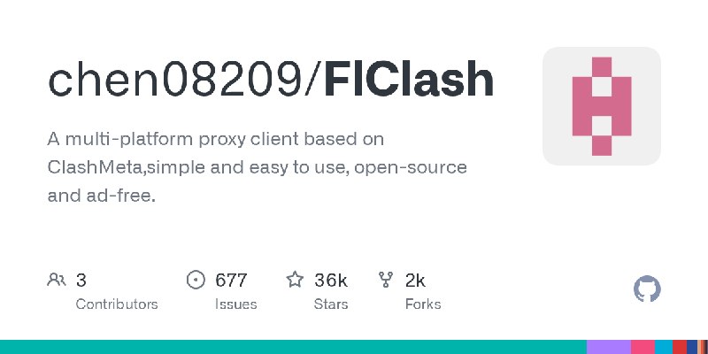 GitHub - chen08209/FlClash: A multi-platform proxy client based on ClashMeta,simple and easy to use, open-source and ad-free.