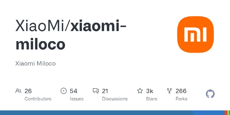 GitHub - XiaoMi/xiaomi-miloco: Xiaomi Miloco
