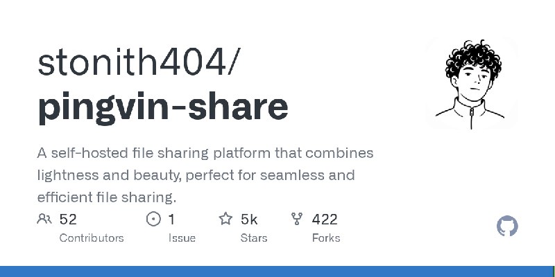 GitHub - stonith404/pingvin-share: A self-hosted file sharing platform that combines lightness and beauty, perfect for seamless…