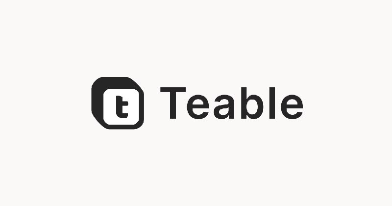 Teable - The AI Spreadsheet for Business.