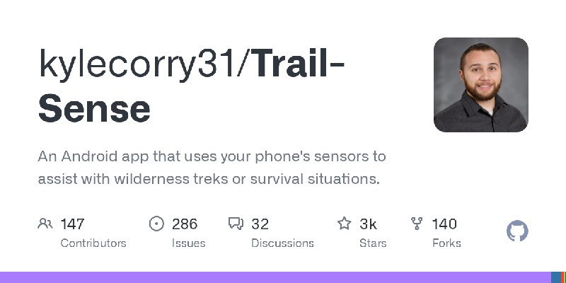 GitHub - kylecorry31/Trail-Sense: An Android app that uses your phone's sensors to assist with wilderness treks or survival situations.
