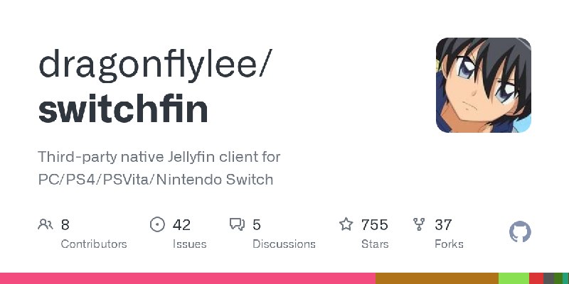 GitHub - dragonflylee/switchfin: Third-party native Jellyfin client for PC/PS4/PSVita/Nintendo Switch