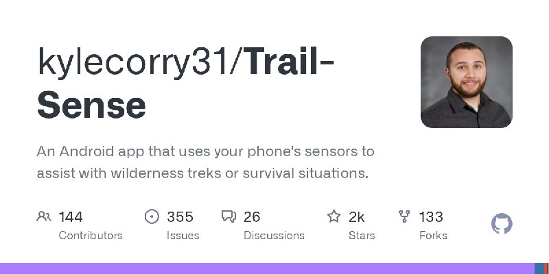 GitHub - kylecorry31/Trail-Sense: An Android app that uses your phone's sensors to assist with wilderness treks or survival situations.