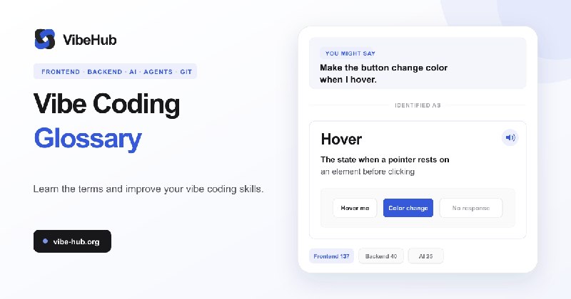 VibeHub | Vibe Coding Terms