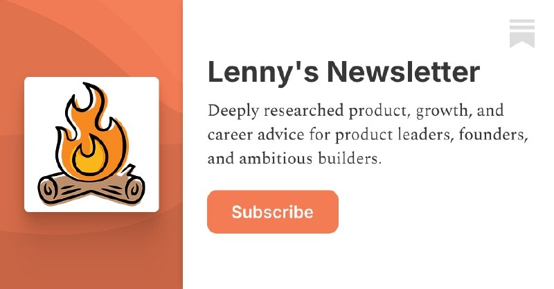 Lenny's Newsletter | Substack