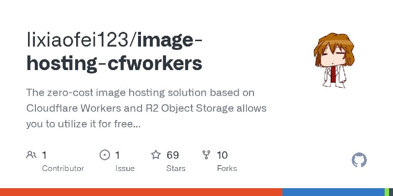 GitHub - lixiaofei123/image-hosting-cfworkers: The zero-cost image hosting solution based on Cloudflare Workers and R2 Object Storage…