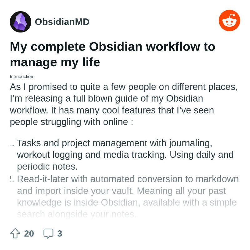 From the ObsidianMD community on Reddit