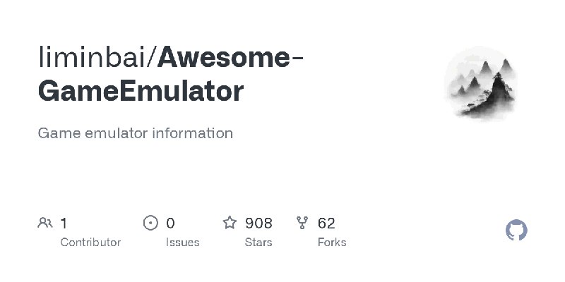 GitHub - liminbai/Awesome-GameEmulator: Game emulator information