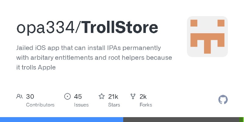 Releases · opa334/TrollStore