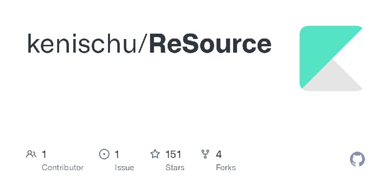 GitHub - kenischu/ReSource