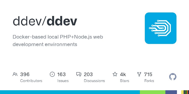 GitHub - ddev/ddev: Docker-based local PHP+Node.js web development environments