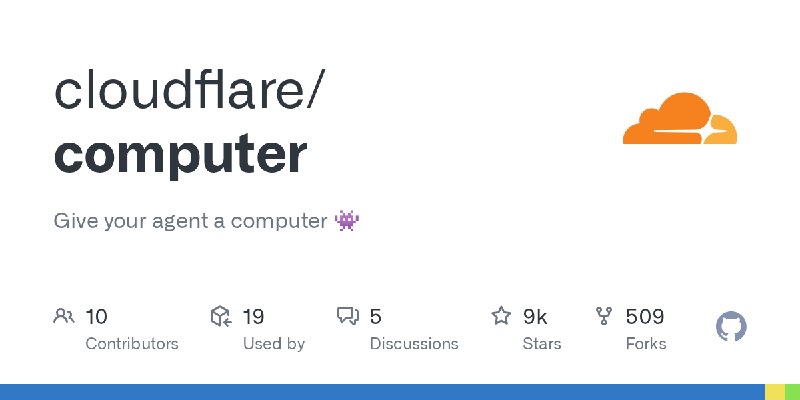 GitHub - cloudflare/computer: Give your agent a computer 👾