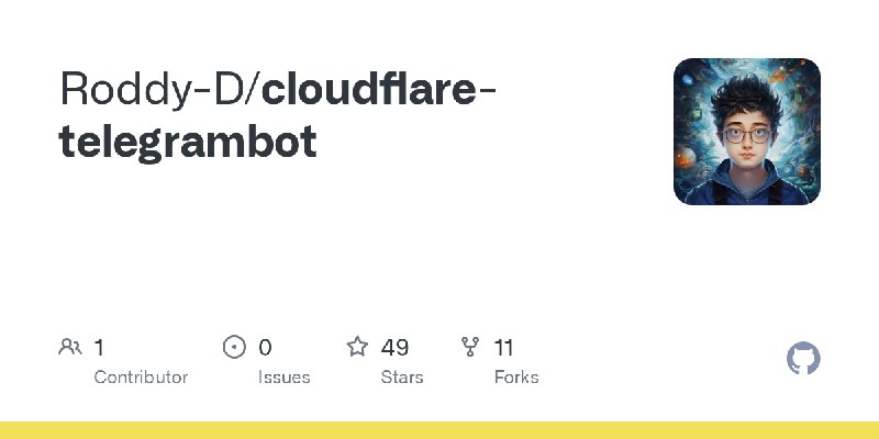 GitHub - Roddy-D/cloudflare-telegrambot