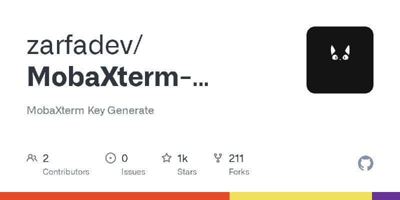 GitHub - zarfadev/MobaXterm-Keygen: MobaXterm Key Generate
