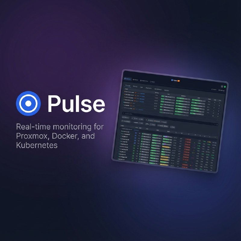 GitHub - rcourtman/Pulse: Monitoring for Proxmox, Docker, Kubernetes, TrueNAS, and vSphere that watches your infrastructure for…