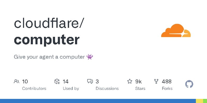 GitHub - cloudflare/computer: Give your agent a computer 👾