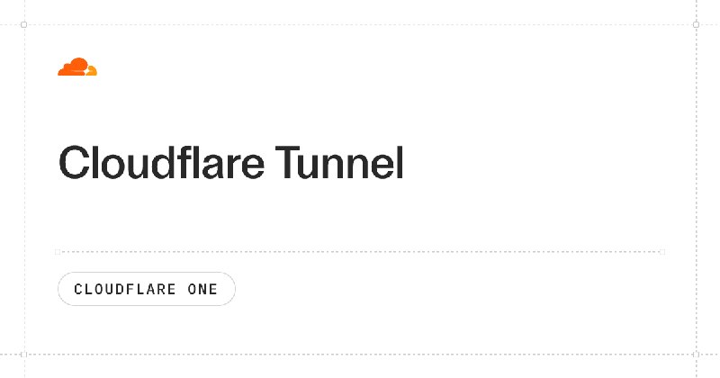 Cloudflare Tunnel · Cloudflare One docs