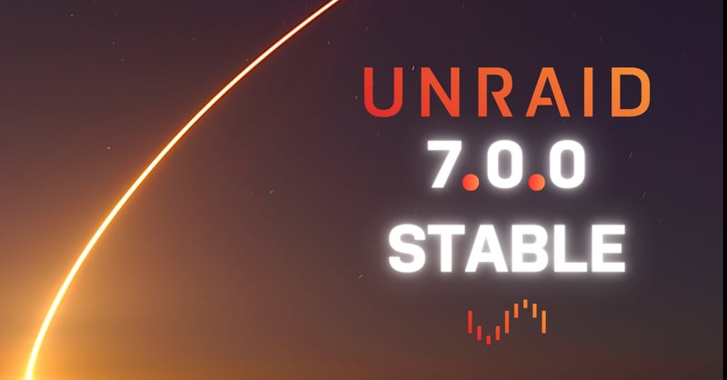 Unraid OS 7.0 Release | ZFS, Modern WebGUI & More