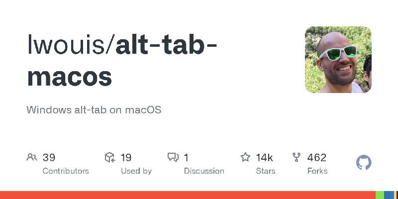 GitHub - lwouis/alt-tab-macos: Windows alt-tab on macOS