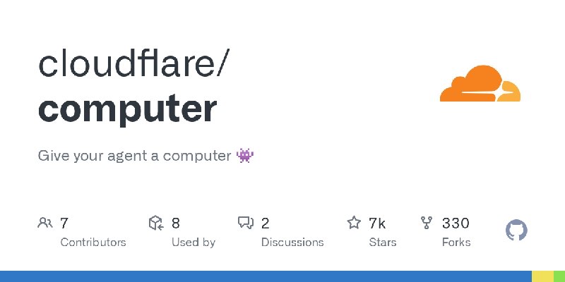 GitHub - cloudflare/computer: Give your agent a computer 👾