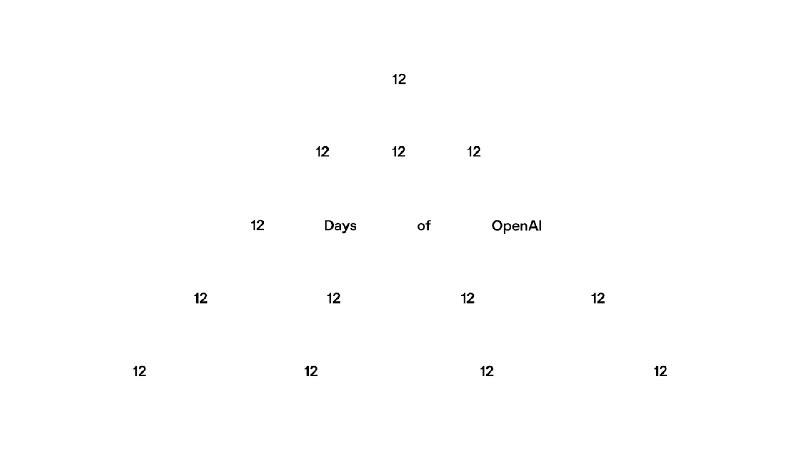 12 Days of OpenAI
