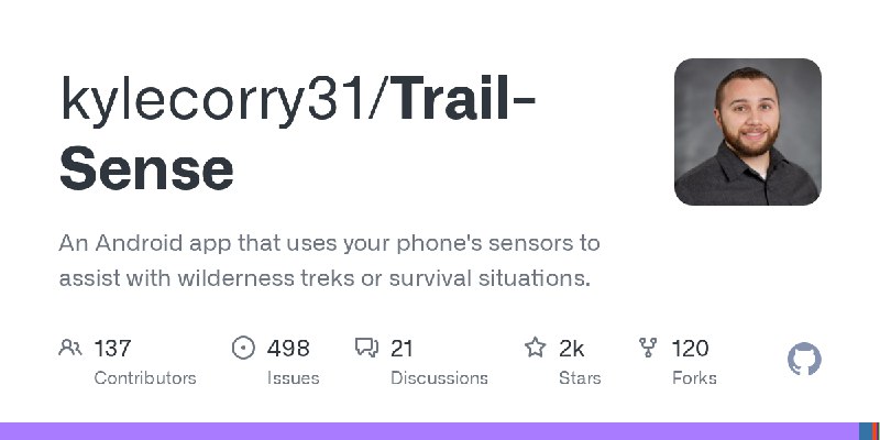 GitHub - kylecorry31/Trail-Sense: An Android app that uses your phone's sensors to assist with wilderness treks or survival situations.