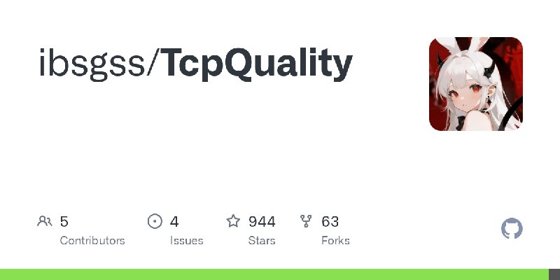 GitHub - ibsgss/TcpQuality