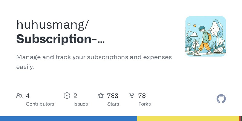 Subscription-Management/README.zh-CN.md at main · huhusmang/Subscription-Management