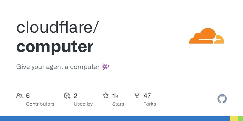 GitHub - cloudflare/computer: Give your agent a computer 👾