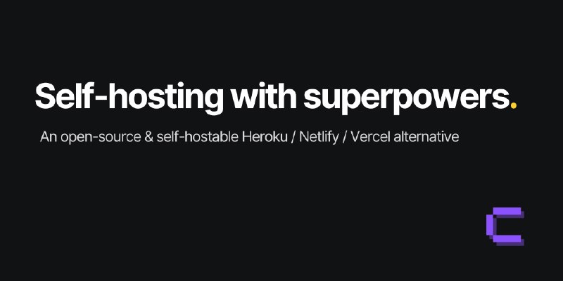 Coolify - Self-hosting with superpowers