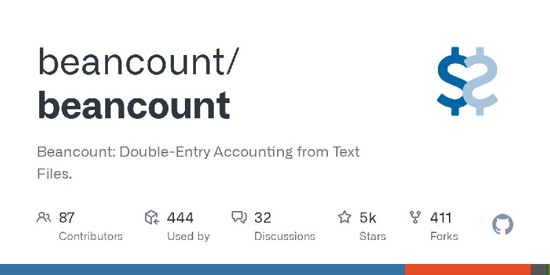 GitHub - beancount/beancount: Beancount: Double-Entry Accounting from Text Files.