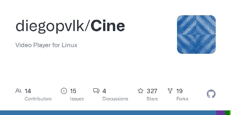 GitHub - diegopvlk/Cine: Video Player for Linux