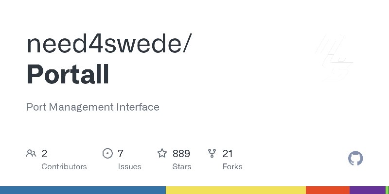 GitHub - need4swede/Portall: Port Management Interface
