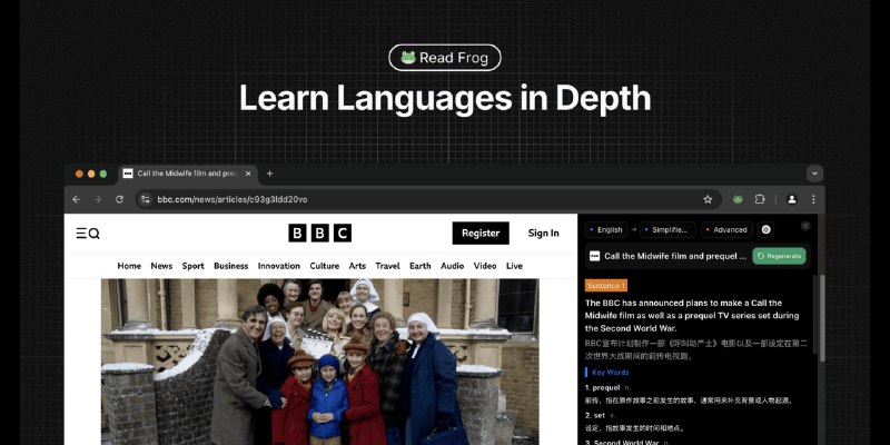 GitHub - mengxi-ream/read-frog: 🐸 Read Frog - Open Source Immersive Translate | 🐸 陪读蛙 - 开源沉浸式翻译
