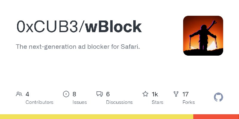 GitHub - 0xCUB3/wBlock: The next-generation ad blocker for Safari.