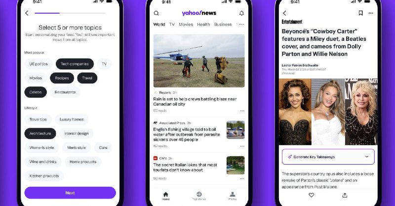 Yahoo resurrects Artifact inside a new AI-powered News app