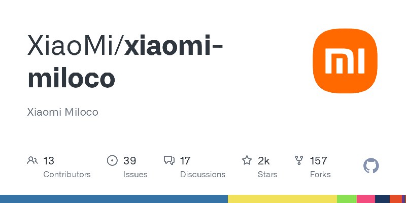 GitHub - XiaoMi/xiaomi-miloco: Xiaomi Miloco