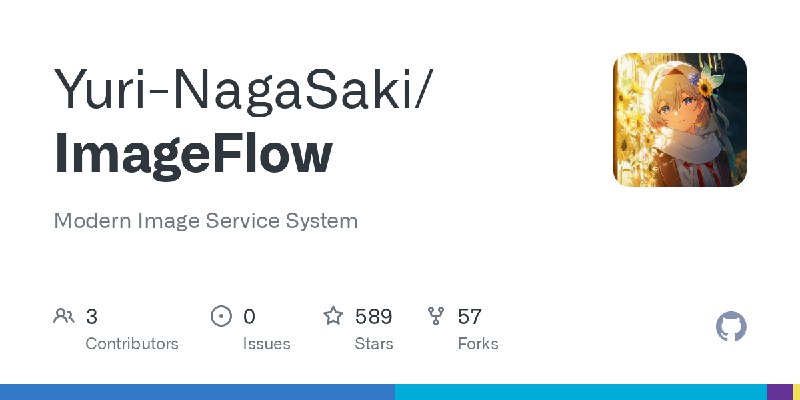 GitHub - Yuri-NagaSaki/ImageFlow: Modern Image Service System