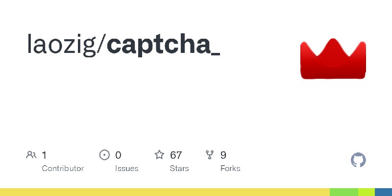 GitHub - laozig/captcha_