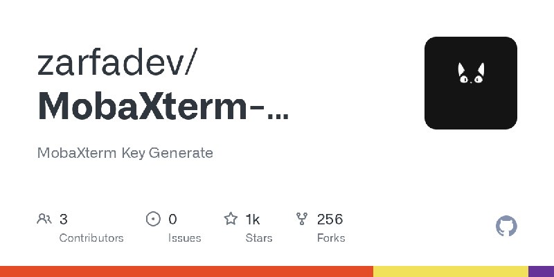 GitHub - zarfadev/MobaXterm-Keygen: MobaXterm Key Generate